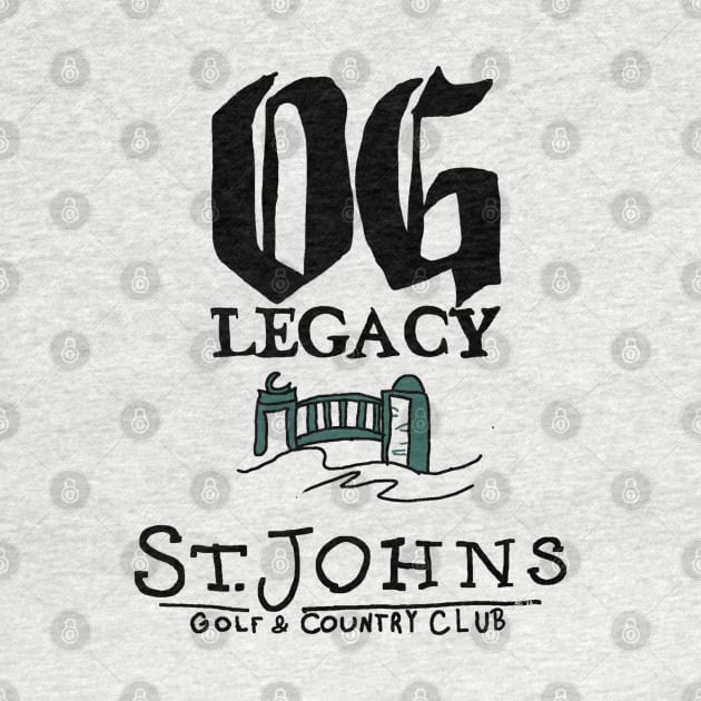 OG Legacy St Johns Golf & Country Club by Art By Sophia